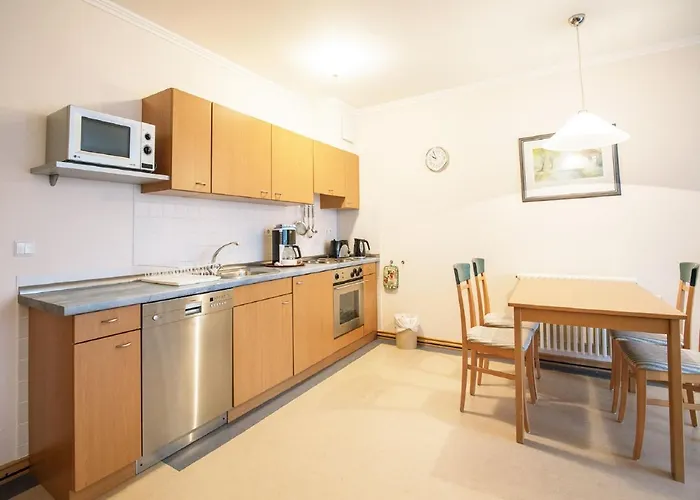 Duenenpark - Komfort Mit 1 Schlafzimmer Und Balkon Im Obergeschoss 120